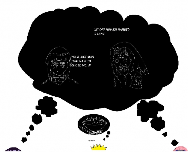 Inner Hinata VS Inner Sakura