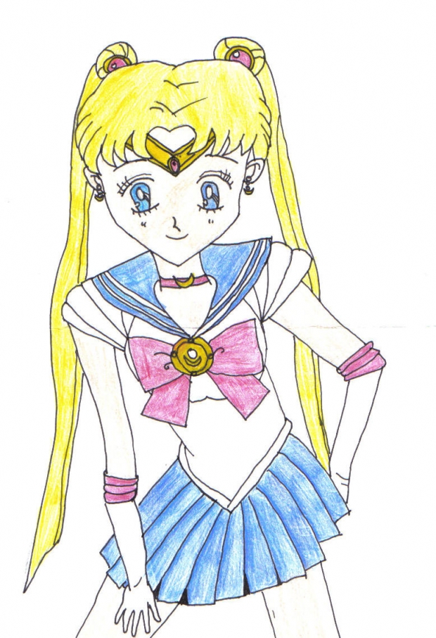 I'm Sailor Moon!!! - coloured