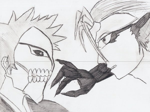 Grimmjow vs Ichigo