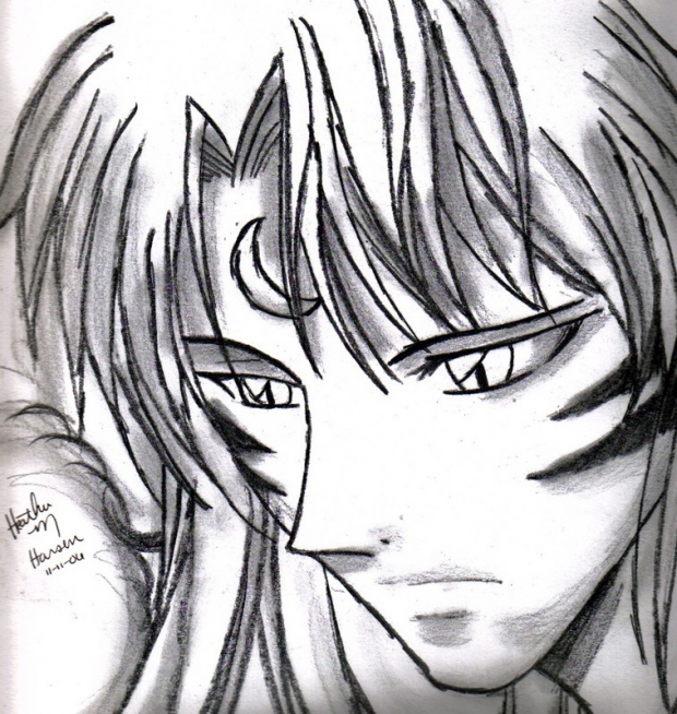 Sesshoumaru Close Up