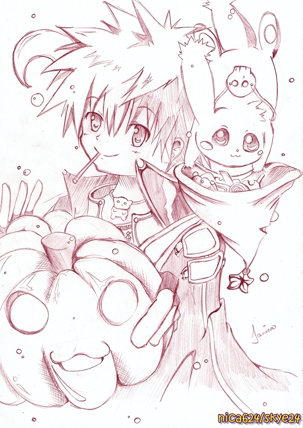 With and Daisuke Halloween