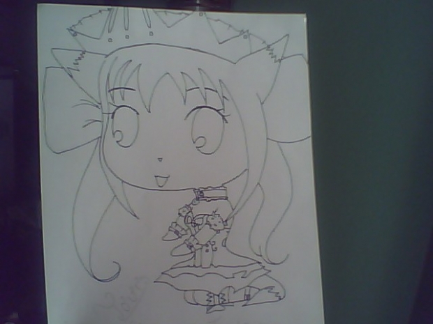 Mew Torte Chibi Inked!!!!