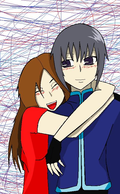 Give a hug and a smile