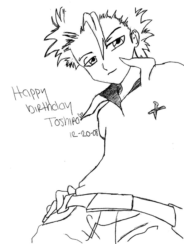 Toshiro birthday!