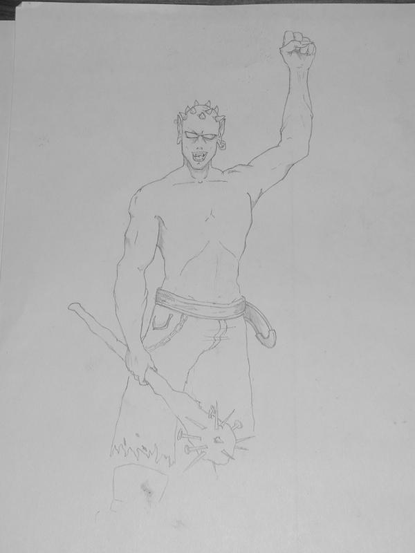 demon guy that is unfinished