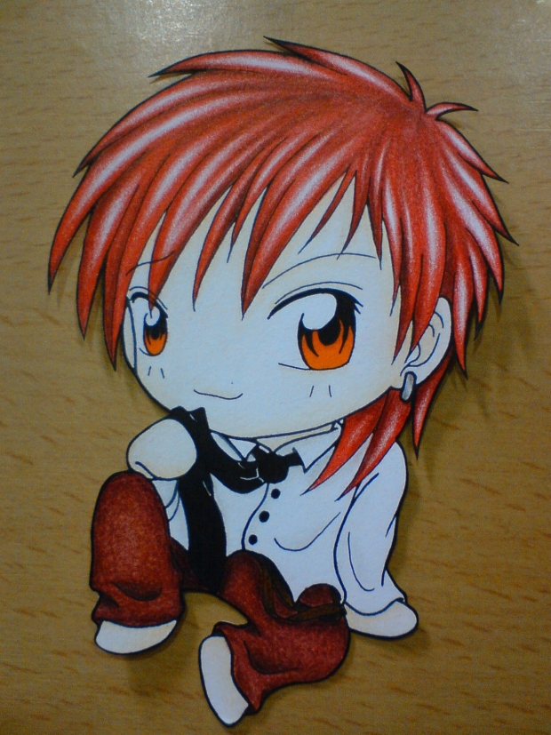 Flaming Cool Chibi