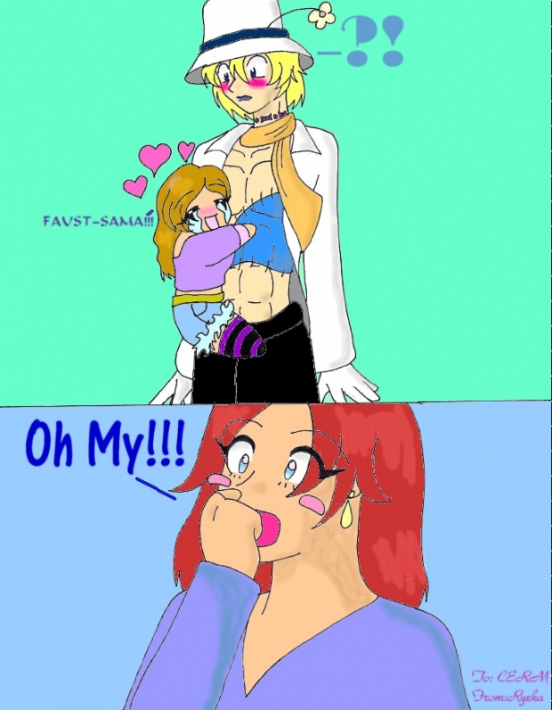 When Chibis Attack Faust-sama!!!