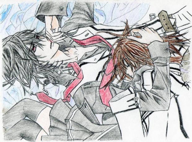 Kaname & Yuki (colored)