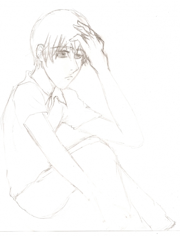 Random sketch of a dude