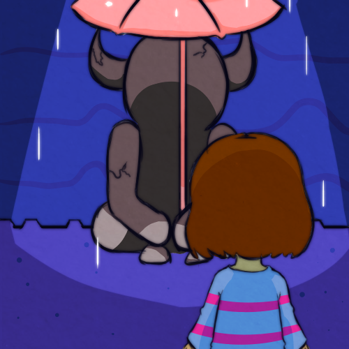 *Inside the statue...