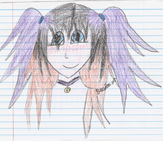 colored anime drawing