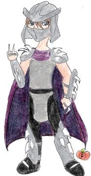 Lil' Seto's Costume: Shredder!