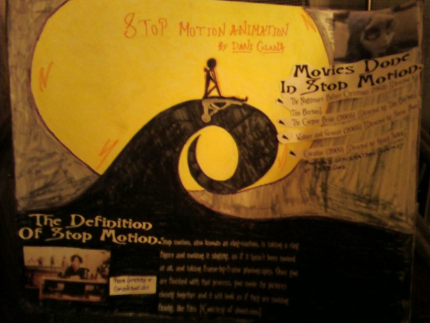 My Science Fair Project on Stop Motion Animation. ^^