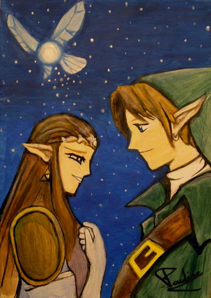 Link and Zelda