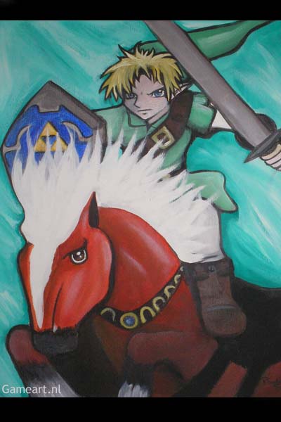 Link with Epona