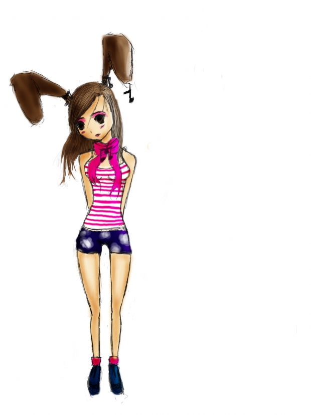 Colored Bunny Girl!