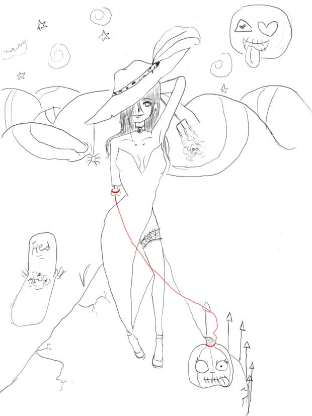 Late Night Stroll-Line