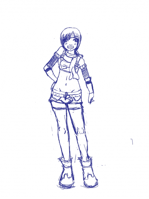 Yuffie Sketch
