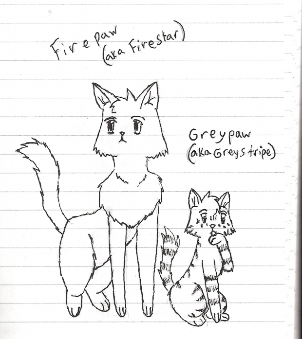 firepaw and greypaw
