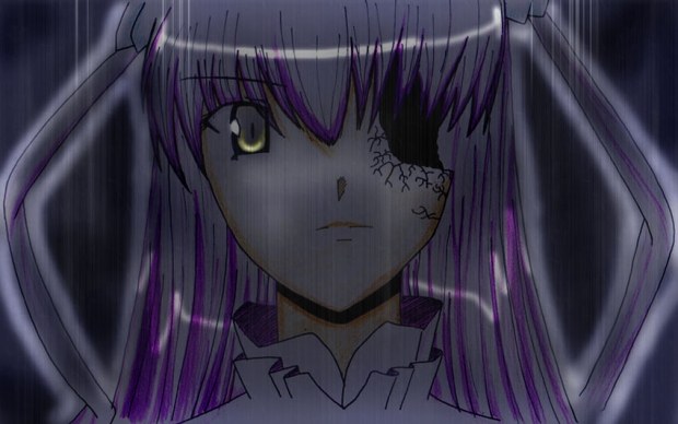 Destruction under the rain