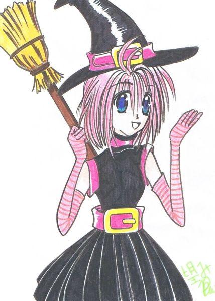 Pink Theme Witch