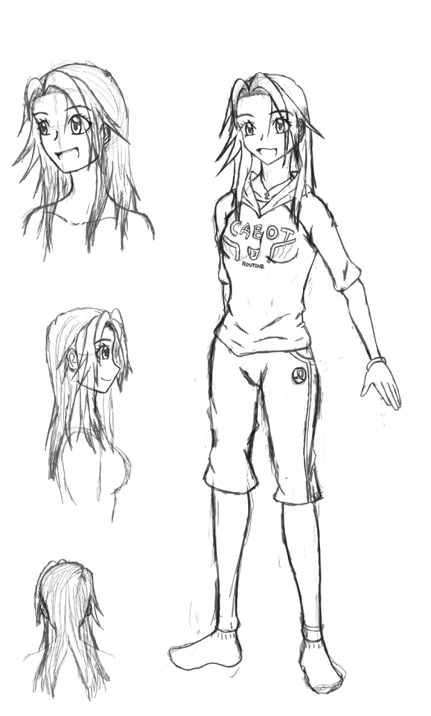 Naomi in Shinobu's Cabot Shirt