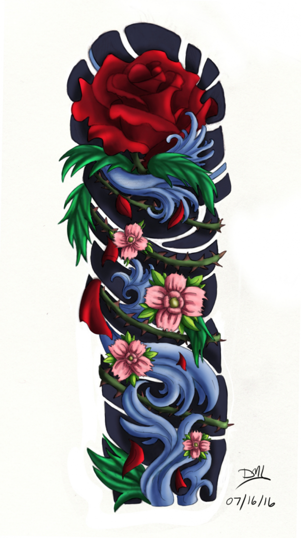 Natsuko's Irezumi Sleeve