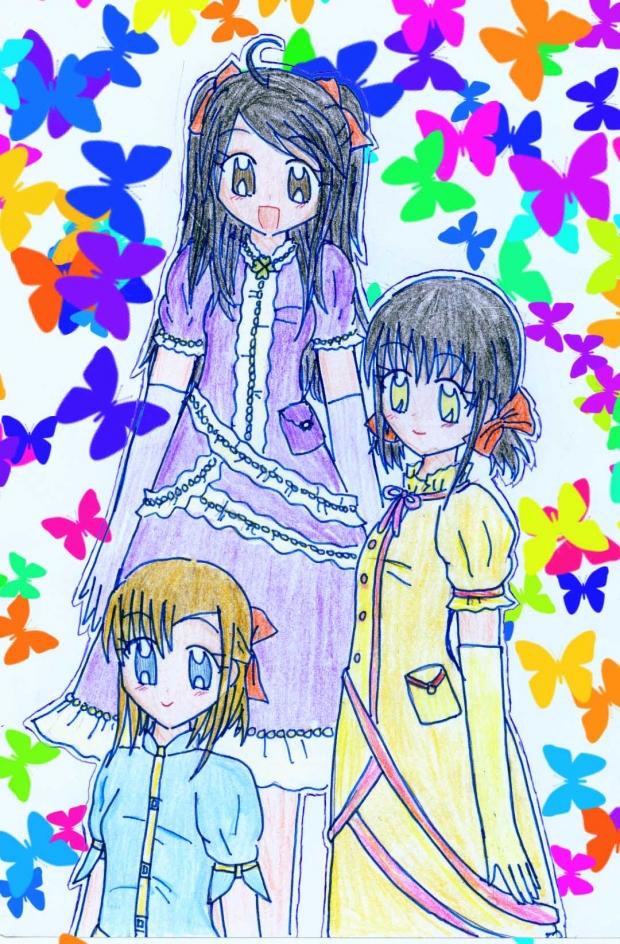 D Trio with Gown!!^^