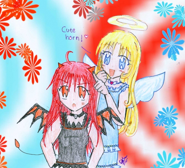 Angel meets Devil^_^