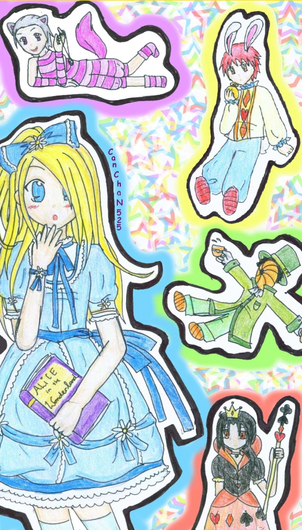 Deidara In Teh WonderLand!