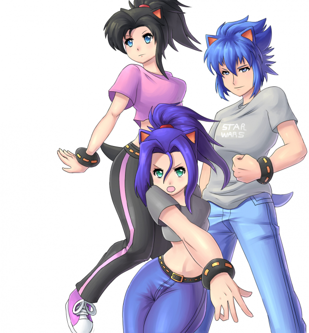 nebula, gamer and selene!