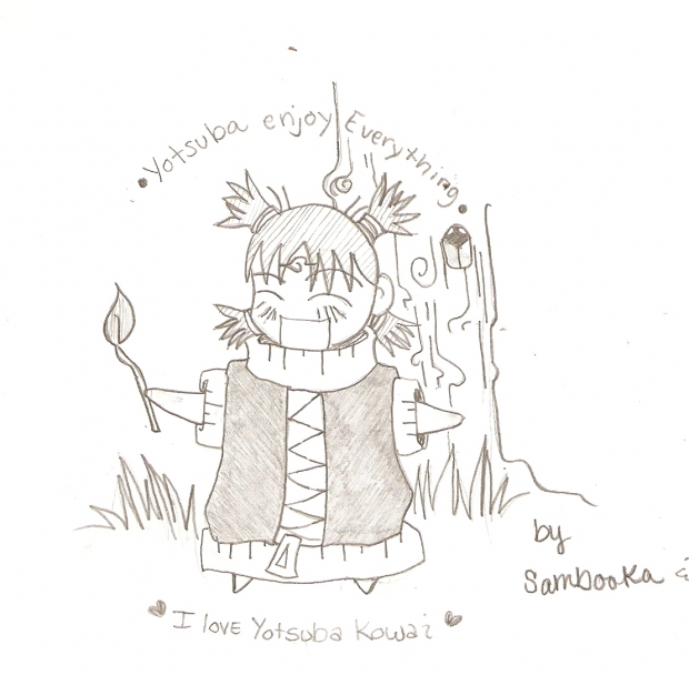 Yotsuba Cosplay as Naruto