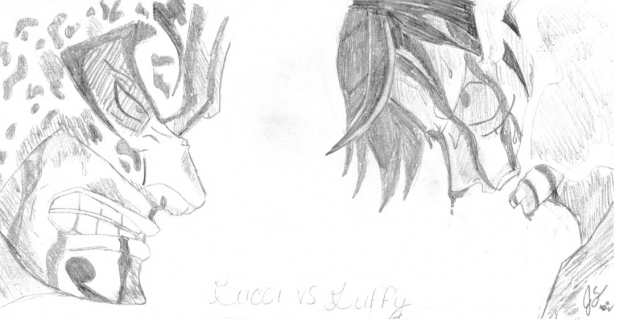 Luffy vs Lucci