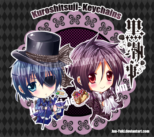 Kuroshitsuji Keychain SALE!