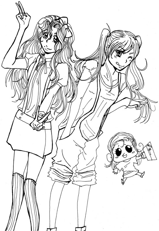 Cover KHR Doujinshi (lineart)