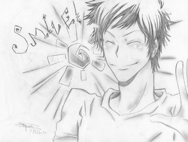 Smile~! (pencil)