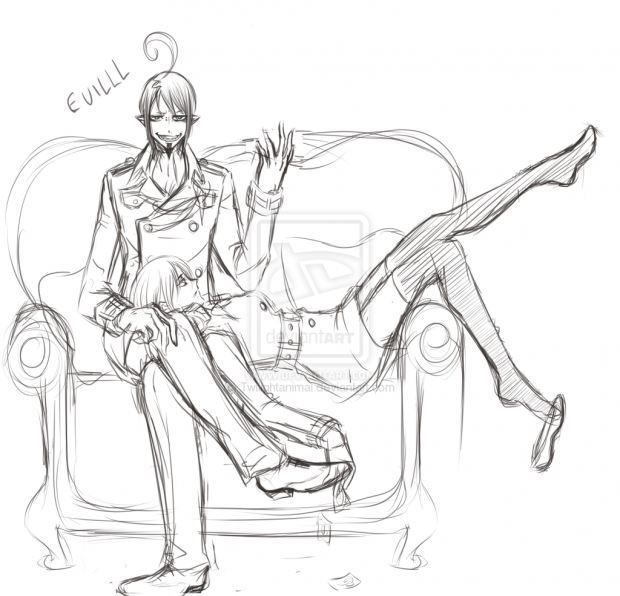 Ao no Ex. Cover Sketch