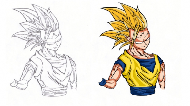 Goku SSJ 3 (unfinished)