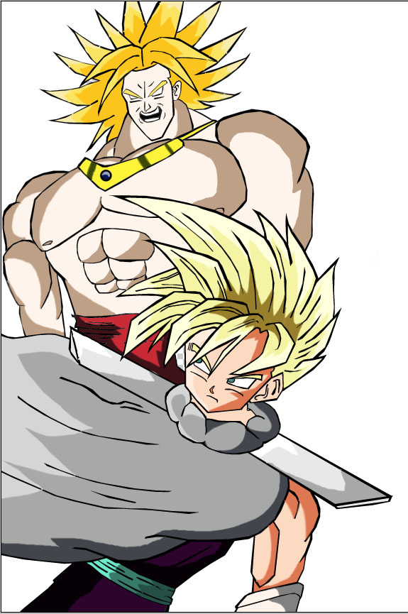 Gohan and Brolly - Contest try 1