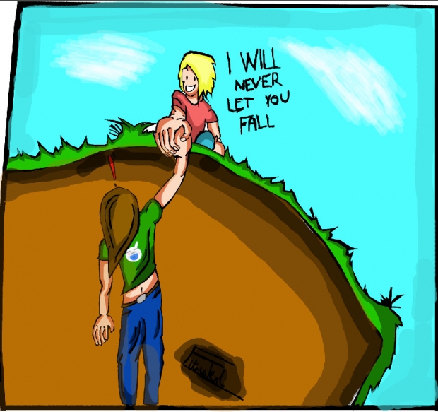 I will never let you fall (: