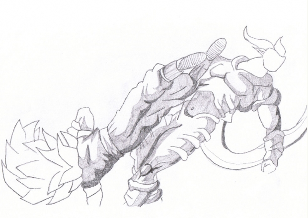 Goku and Janemba, best kick ever ;D