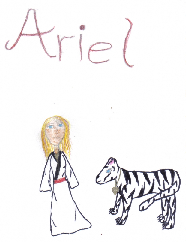 Ariel The White Tiger