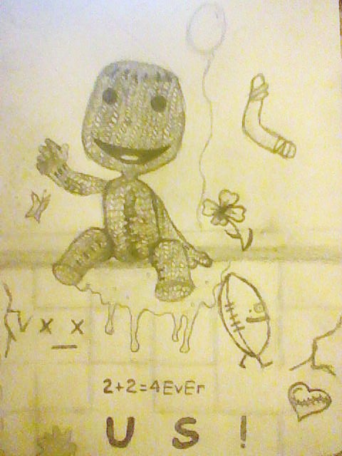 Us! featuring Sackboy of LBP