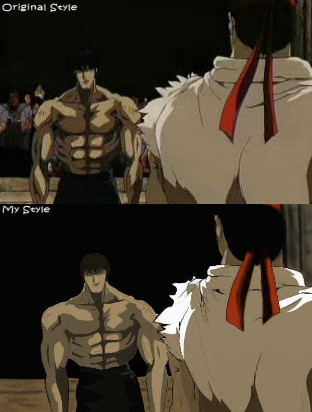 Ryu vs Fei Long