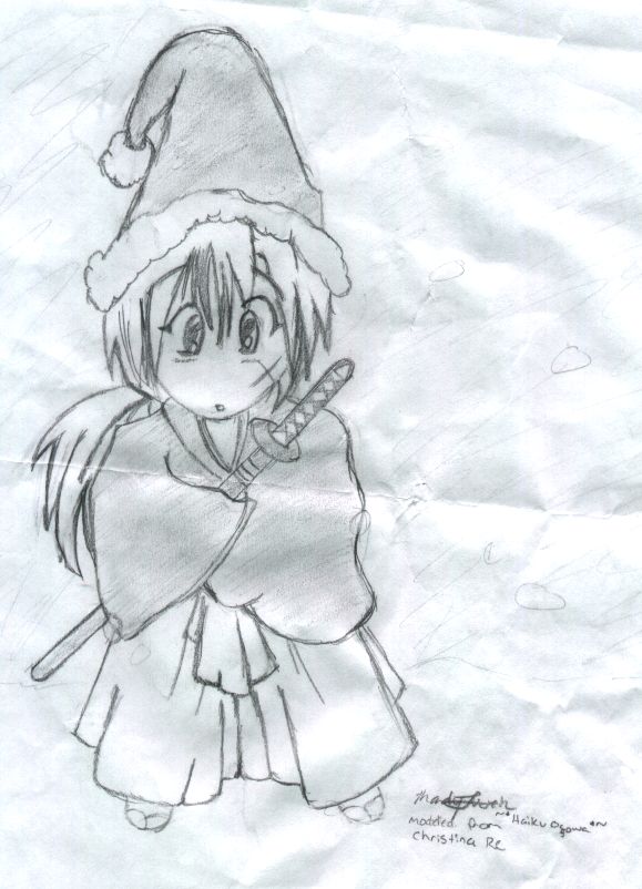 Chibi Santa Kenshin