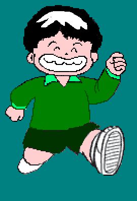 Yusuke Running As A Kid