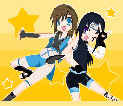 fRiEnDS (lucky star style)