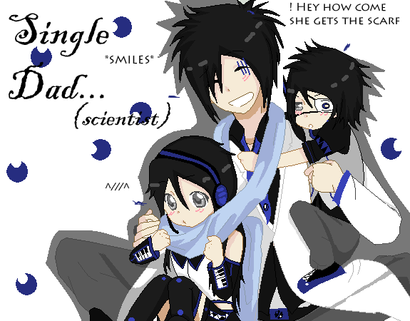 single scientist father