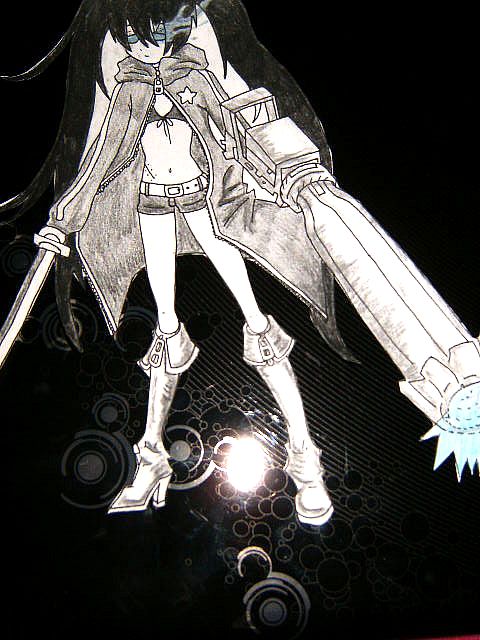 Black Rock Shooter Paper Child
