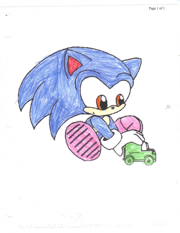 Baby sonic